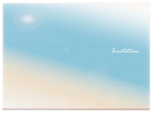 招待状外紙