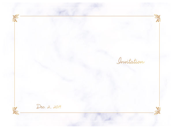 招待状外紙