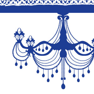 シンデレラをイメージさせるデザイン。