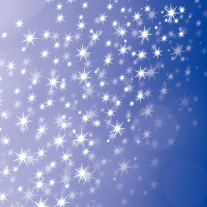 夜空の輝きデザイン