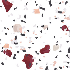 おしゃれなテラゾ模様