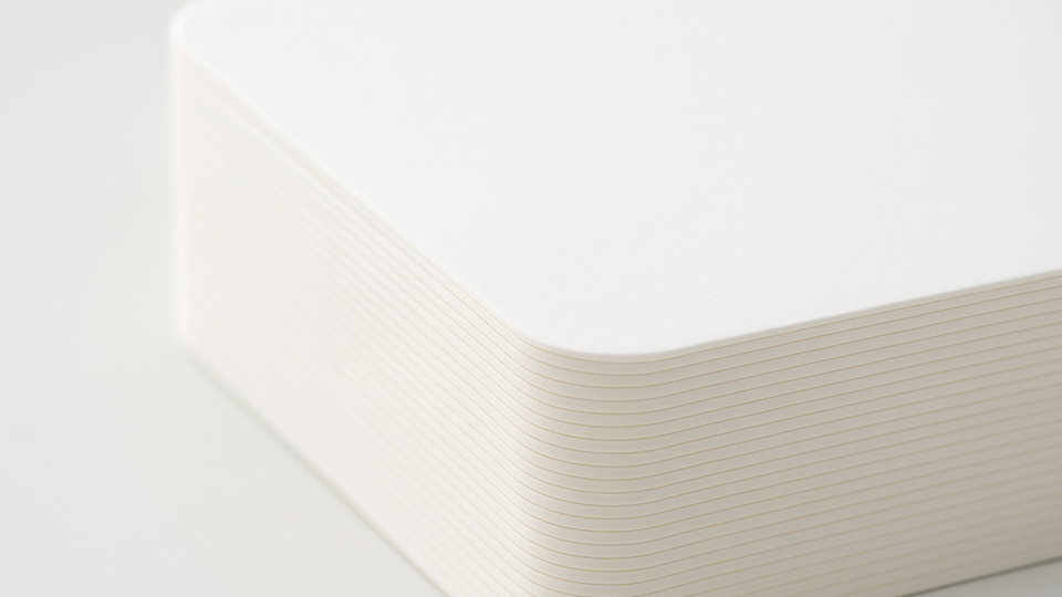 角丸タイプのカード招待状